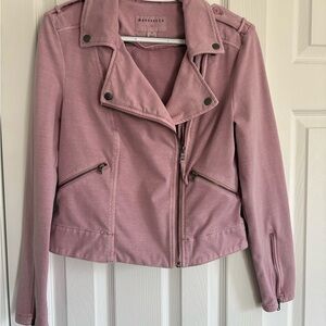 Marakech Mauve Moto Jacket